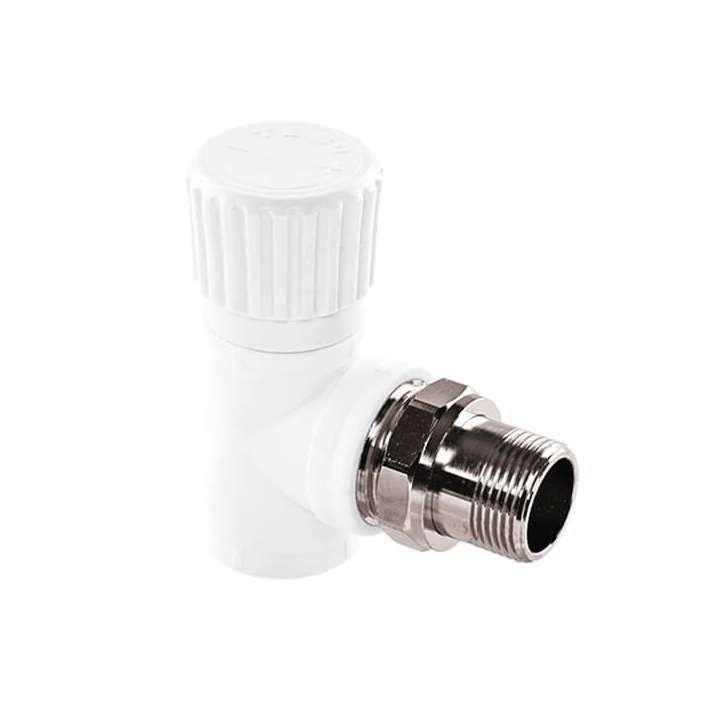 Клапан для радиатора ручной Ø25x3/4" угловой TEBO