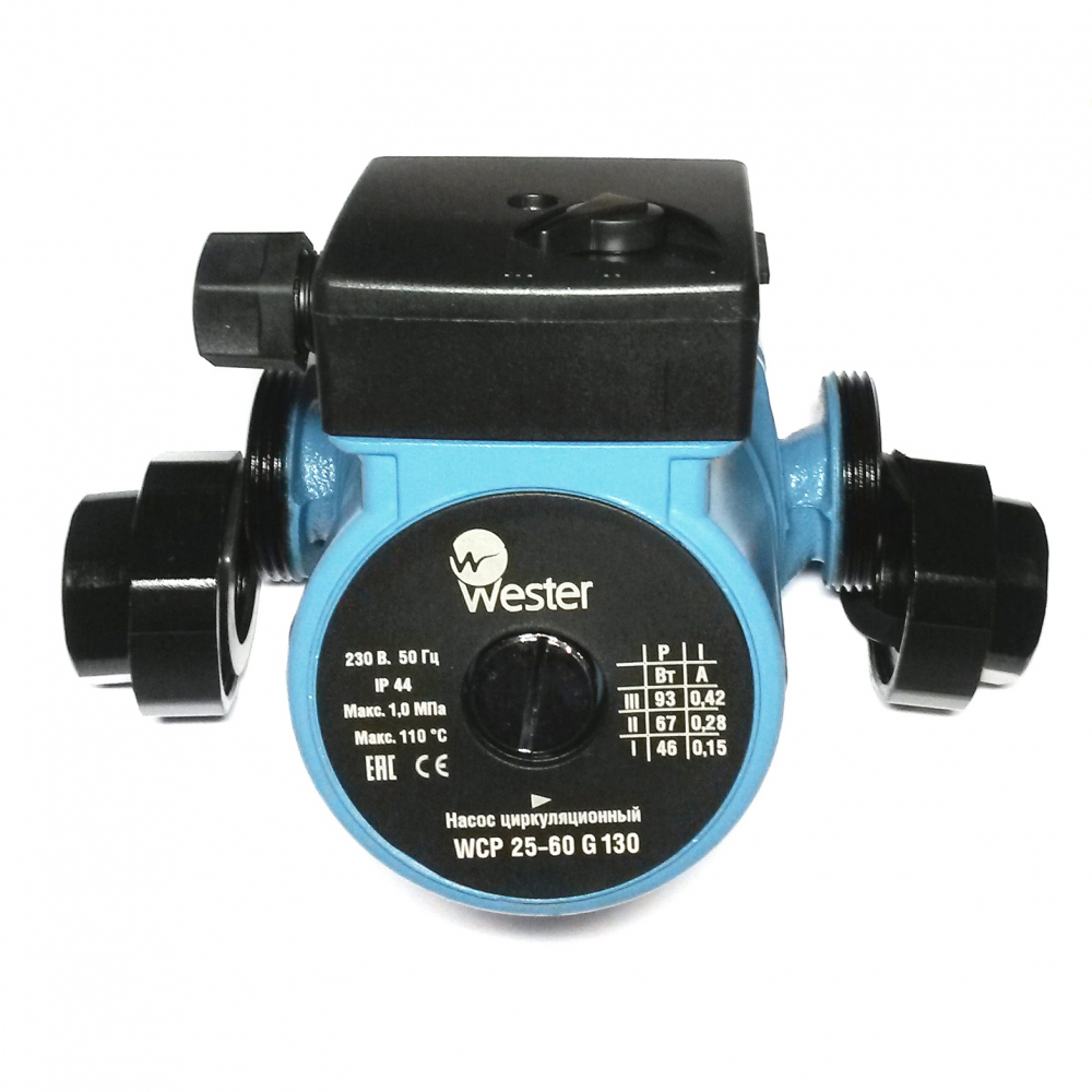 Циркуляционный насос Wester WCP 25-60G 130